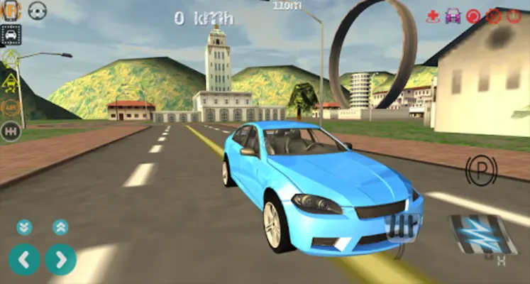 Car Drift Simulator 3D USA android App screenshot 1